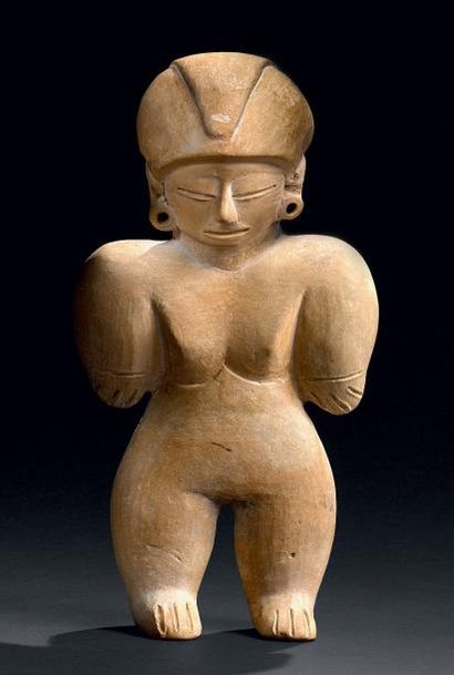 null Belle Vénus callipyge Culture Chorrera, Equateur 800-400 avant J.- C. Céramique...