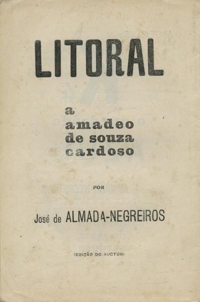 null [AVANT-GARDE. FUTURISME PORTUGAIS]. ALMADA-NEGREIROS José de. LITORAL. A Amadeo...