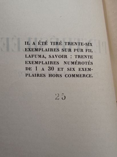 GRACQ (Julien). KLEIST (Heinrich von). Penthésilée. Traduction de Julien Gracq. Paris,...