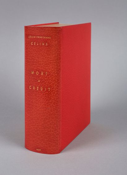 CÉLINE (Louis-Ferdinand). Mort à crédit. Paris, Denoël & Steele, Paris, 1936, in-8,...