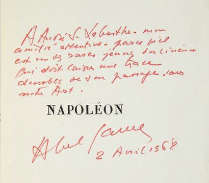 GANCE (Abel). Napoléon vu par Abel Gance, épopée cinématographique, tome 1 : Bonaparte....