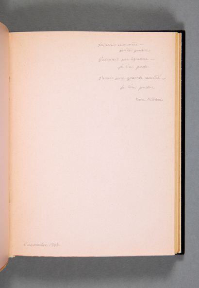 BELLMER (Hans). La Poupée. Traduit par Robert Valencay. Paris, G.L.M., 1936, in-12,...