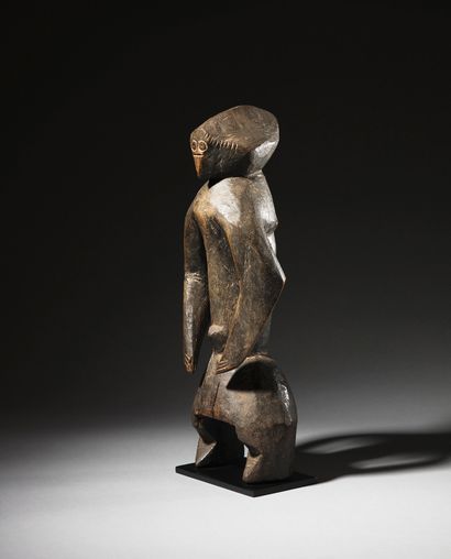 null Statue d'ancêtre
Peuple Mumuye
Nigéria
Début du 20e siècle
Bois à belle patine...
