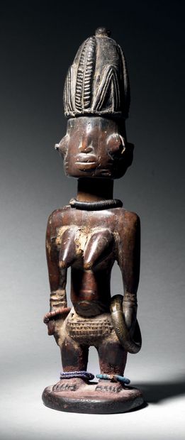Ibeji statue, Yoruba, Igbomina region, Nigeria
Wood...