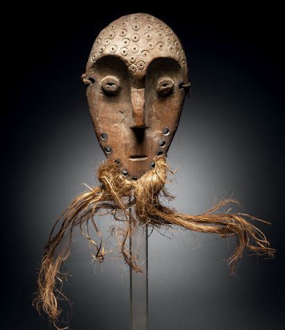 Lega mask, Democratic Republic of the Congo
Wood,...