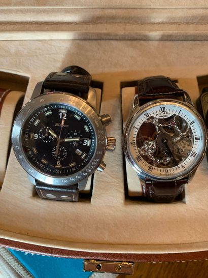 Lot of two watches ROTARY and BLAZER round...