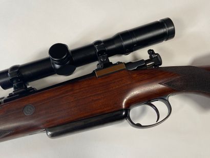 null Hartmann & Weiss Hamburg London bolt action rifle, caliber 416 RIGBY. Barrel...