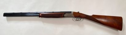 null Rizzini "Aurum" shotgun, two shots, caliber 20-76. Superimposed bronzed barrels...