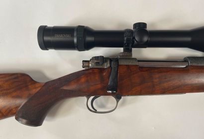 null Bolt action rifle "Jean Jacques SIPP à Strasbourg", caliber 22-250 Rem. barrel...