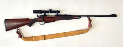 null Hartmann & Weiss Hamburg London bolt action rifle, caliber 416 RIGBY. Barrel...