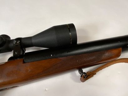 null CZ 527 bolt action rifle, 222 Rem. 56 cm "Custome Silence" barrel. Half-pistol...