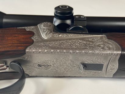 null Express rifle "Sipp Camille Armurier à Strasbourg", two shots, caliber 9,3 x...