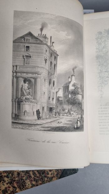 null LE MAOUT. Le Jardin des Plantes. Paris, Curmer, 1842-1843. 2 forts volumes grand...