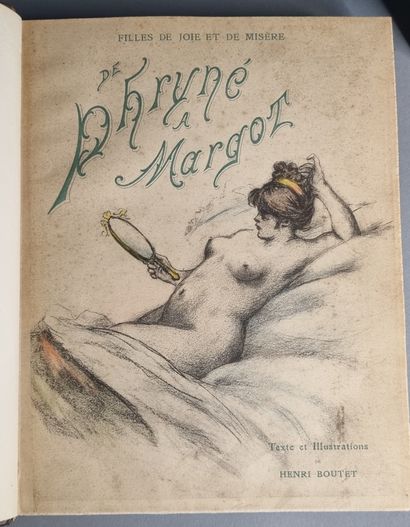 null BOUTET (Henri). - MURGER Henry. Le Manchon de Francine. Paris, Collection des...