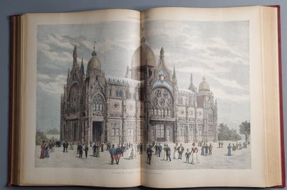 null PARIS. — EXPOSITION DE PARIS (L’). (1900). Paris, Mongredien et Cie, 1900. 3...