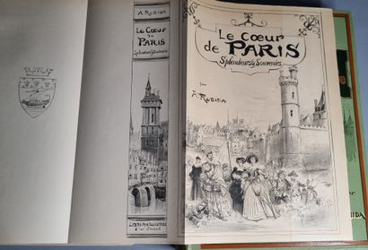 null ROBIDA (Albert). Paris de siècle en siècle. - Le Cœur de Paris. Paris, Librairie...