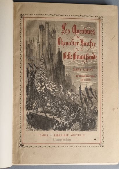 null MARY-LAFON. Les Aventures du Chevalier Jaufre et de la belle Brunissende. Paris,...