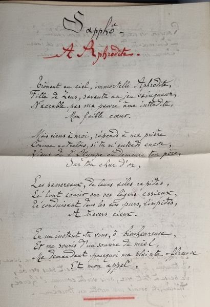 null LUCIEN. Dialogue des courtisanes. Paris, Éditions Boudet, s.d. [1902]. In-4,...