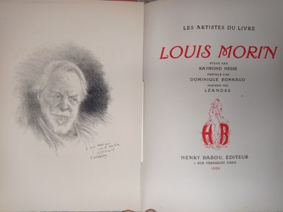 null MORIN (Louis). Ensemble 7 volumes illustrés par lui, brochés ou reliés. 

 MONTAIGUT...