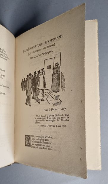 null CHAMBOT (P). et A. GIRIER. La Chanson des Cabots. Paris, Librairie Gueteville,...