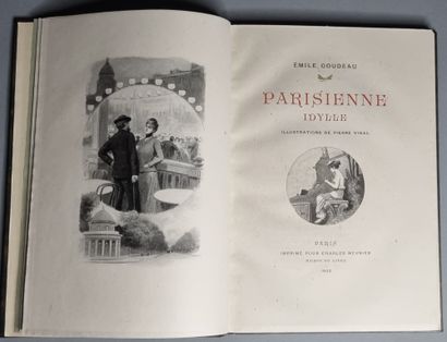 null GOUDEAU (Émile). Parisienne idylle. Paris, Imprimé pour Charles Meunier, 1903....