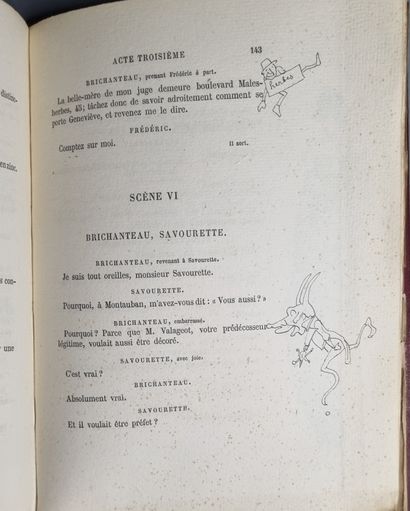 null GONDINET (Edmond). Un Parisien. Comédie en trois actes. Paris, Calmann Lévy,...