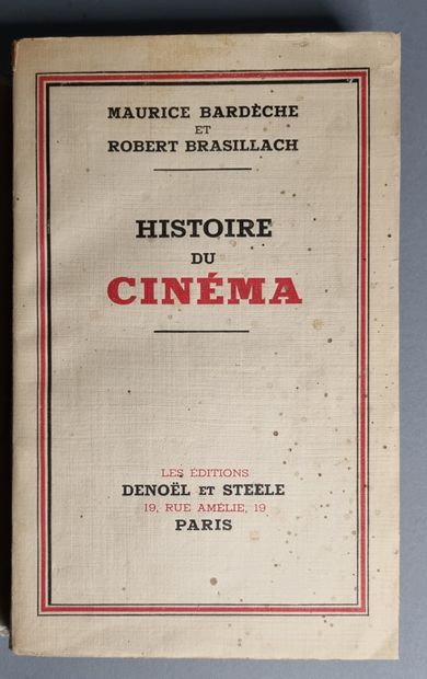 null BARDÈCHE (Maurice) and Robert BRASILLACH. Histoire du Cinéma. Paris, Denoël...