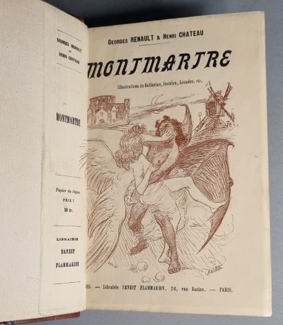 null PARIS. — RENAULT (Georges) et Henri CHATEAU. Montmartre. Paris, Flammarion,...