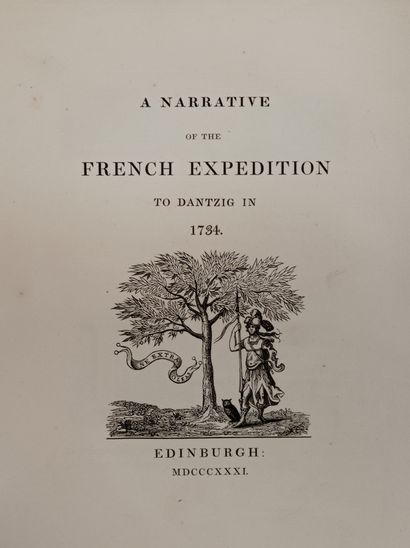 null [BOËNCOURT & GAILLARD]. A Narrative of the French Expedition to Dantzig in 1734....