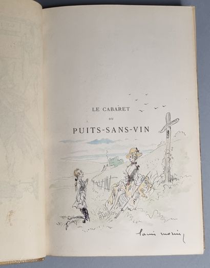 null MORIN (Louis). Le Cabaret du Puits-sans-vin. Paris, Librairie illustrée, 1885....