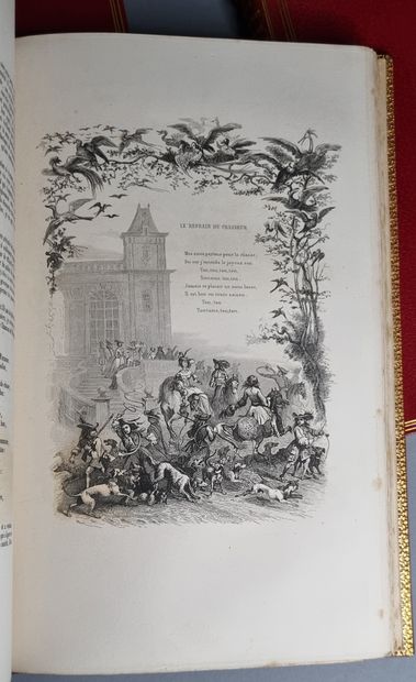 null CHANTS ET CHANSONS POPULAIRES DE LA FRANCE. Paris, Delloye, 1843. 3 volumes...