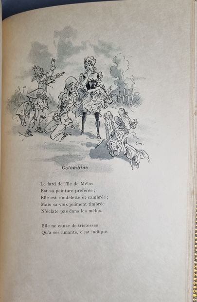 null MORIN (Louis). — VAUCAIRE (Maurice). Vingt masques. Paris, Rouquette, [1895]....