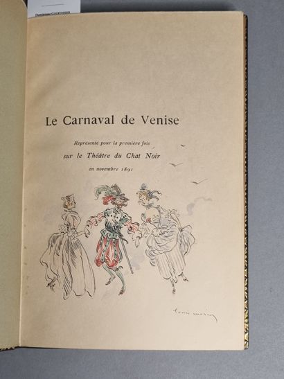 null MORIN (Louis). — VAUCAIRE (Maurice). Le Carnaval de Venise. Paris, imprimé pour...