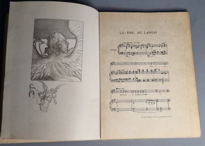 null DARZENS (Rodolphe). Poëmes d’Amour. Musique de Auguste Chapuis. Paris, Éditions...