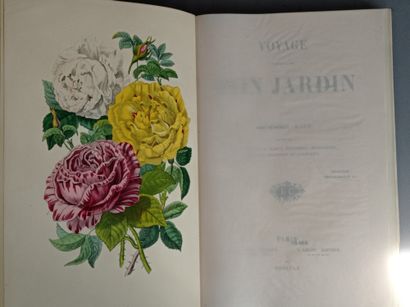 KARR (Alphonse). Voyage autour de mon jardin. Paris, Curmer et Lecou, 1851. Grand...