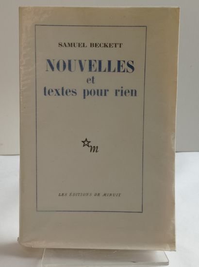 BECKETT (Samuel). 
Rectificatif : Nouvelles et textes pour rien. Paris, Les Éditions...
