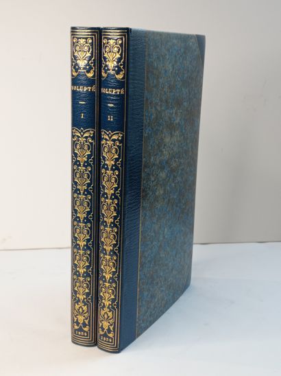 [SAINTE-BEUVE (Charles-Augustin)]. Volupté. Paris, Renduel, 1834. 2 volumes in-8,...