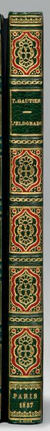 GAUTIER (Théophile). Tra los montes. Paris, Magen, 1843. 2 volumes in-8, half calf,...