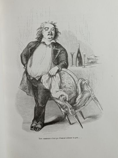 GRANDVILLE (Jean-Jacques) - REYBAUD (Louis). Jérôme Paturot in search of a social...