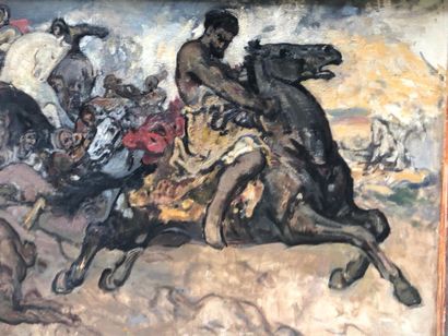 Louis-Ferdinand ANTONI (1872-1940) The Last Battle of Jugurtha
Preparatory sketch...