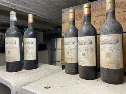 null 5 Blles (red) Château Léoville Barton, 1976 2nd great classified growth, Saint...
