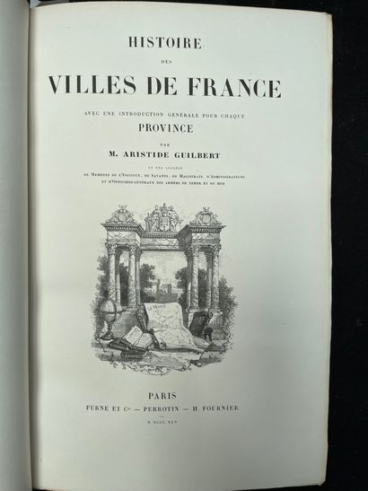 GUIBERT Les Villes de France.
6 volumes
En l'état