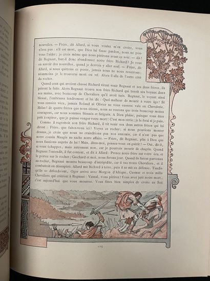 null Histoire des quatre fils Aymon. Grasset 1 volume
En l'état