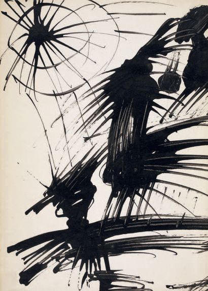 ATLAN JEAN-MICHEL. LE SANG PROFOND. Paris, Atelier de la Salamandre, 1944. In-8,...