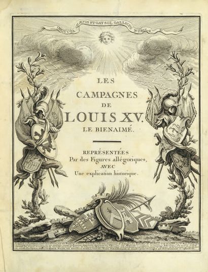 [GOSMOND DE VERNON (Augustin)] Histoire des campagnes du Roy. Dédiée à Sa Majesté....