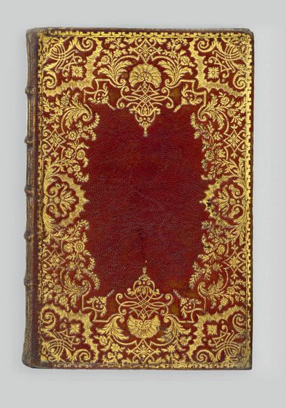 null ALMANACH ROYAL, year 1775. Paris, s.n., s.d. [1775]. In-8, red morocco, large...