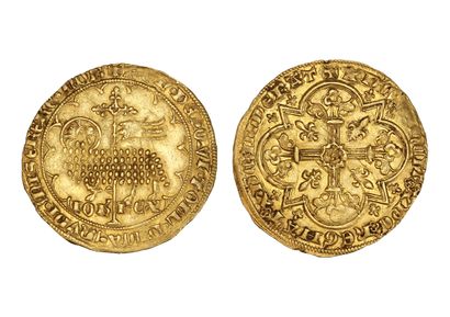 MONNAIES FRANÇAISES JOHN II, the Good (1350-1364)

Gold sheep (January 17, 1355)....