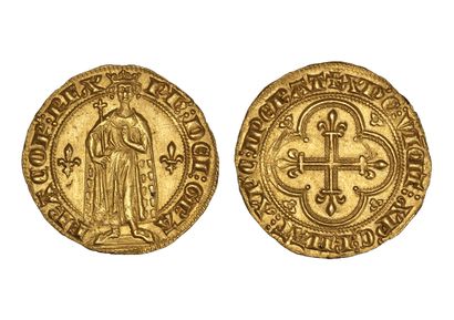 MONNAIES FRANÇAISES PHILIP IV, the Fair (1285-1314)

Gold coatlet (April 1305). 3,50...