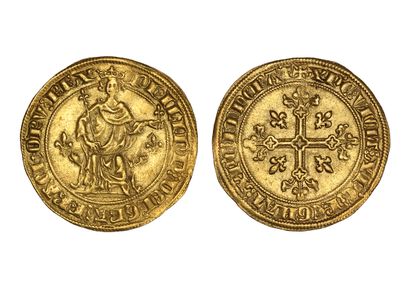 MONNAIES FRANÇAISES PHILIP IV, the Fair (1285-1314)

Florin d'or dit " à la reine...