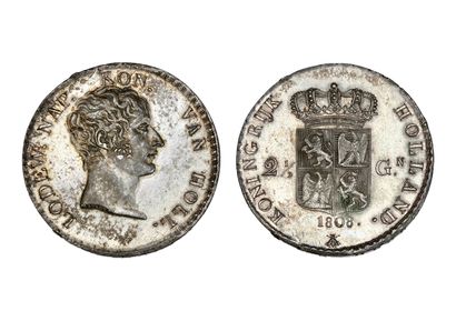 MONNAIES NAPOLÉONIENNES ROYAUME de HOLLANDE : Louis Napoléon (1806-1810)

2 1/2 gulden...
